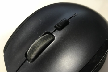 「ロジクールM705」マウスのホイールとボタン