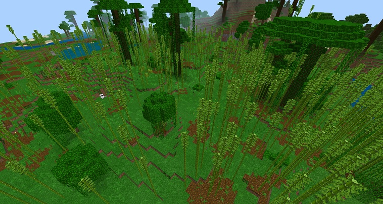マイクラ 竹林バイオーム