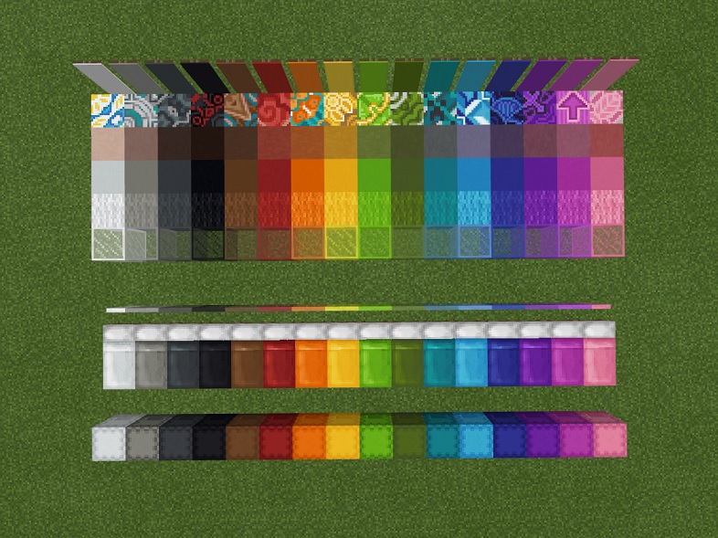 【マイクラ】全16色「染料」の入手方法一覧。各種使い方の解説も！