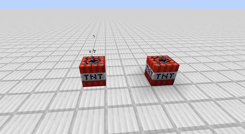 マイクラ　TNTを誘爆させる