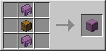 マイクラ　シュルカーボックスのクラフト