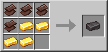 ネザライトインゴットのクラフト