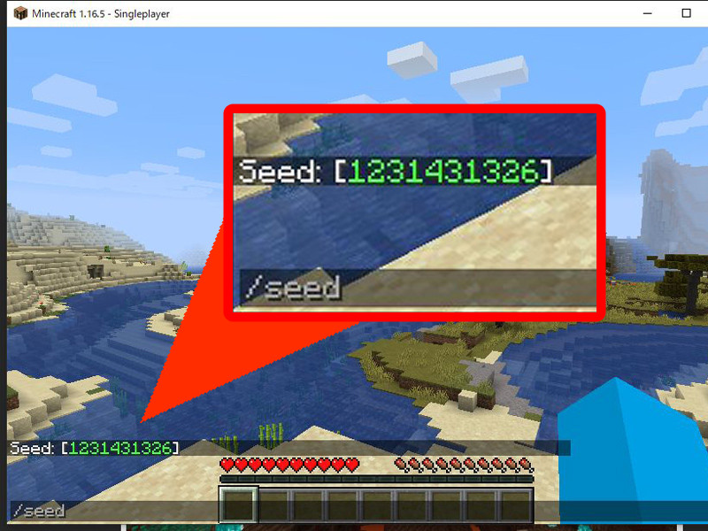 【マイクラ】シード値の確認や入力する方法について ｜ ひきこもろん