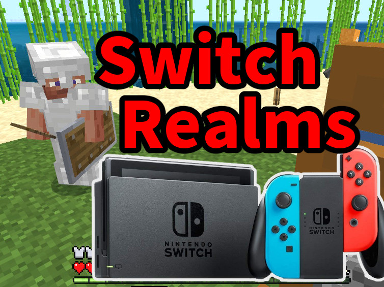 【マイクラ】Switch版Realms！値段と実際の使用感などを紹介
