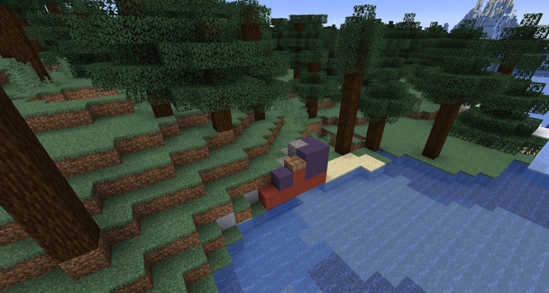 マイクラ 旅路の遺跡(タイガ)