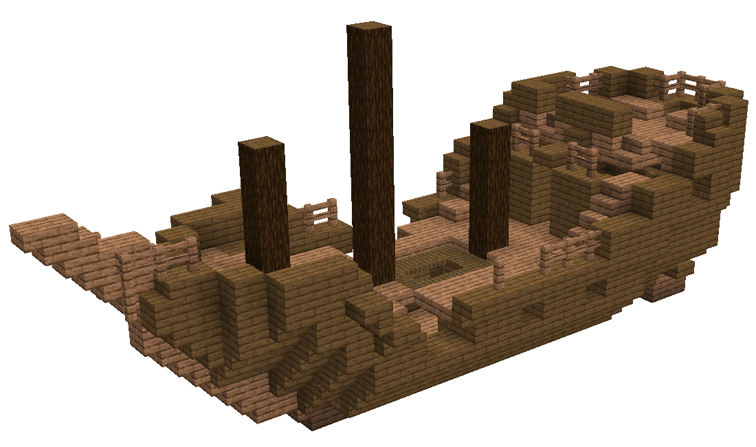 マイクラ】難破船の見つけ方やチェストの位置、入手可能アイテムなど