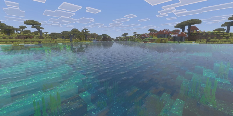 マイクラ　Vibrant Visualsの景色1