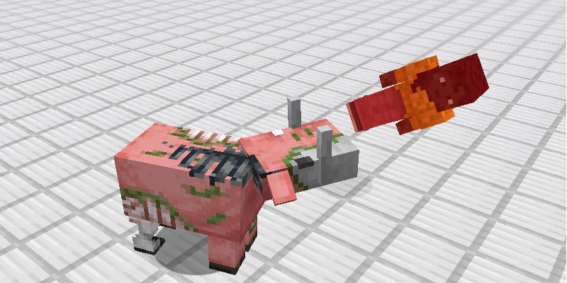マネキンを攻撃するゾグリン