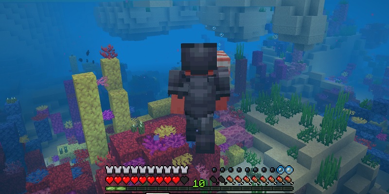 オウムガイの突進攻撃