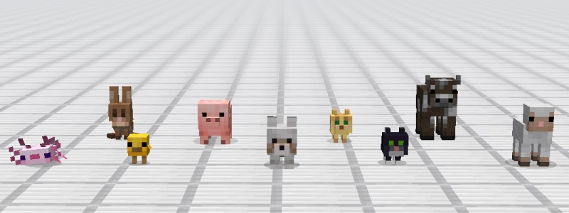 子どものmobの見た目まとめ