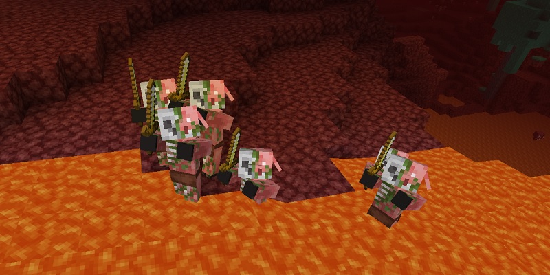 敵対状態のゾンビピグリン