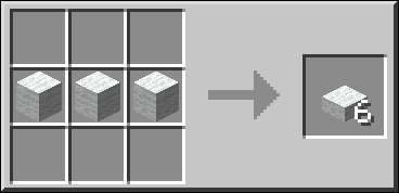 白色の羊毛のハーフブロックのクラフト